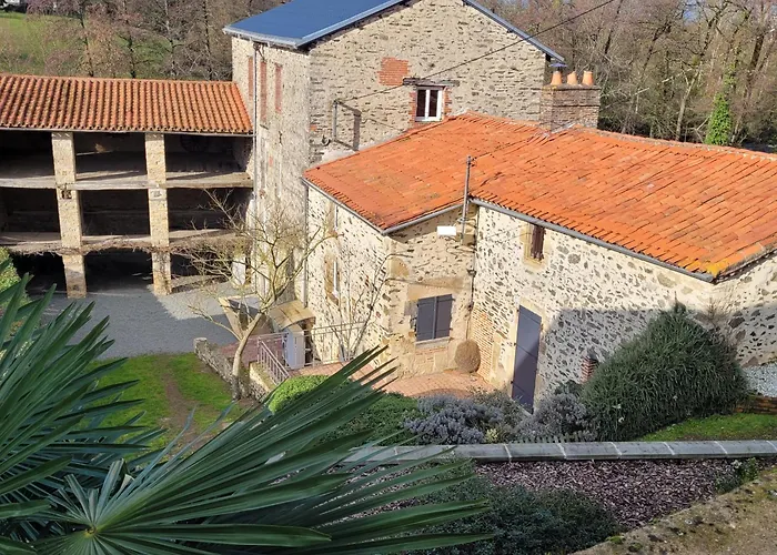 Сasa de vacaciones Le Moulin Du Gué En Vendée De 8 Atypique Et Exceptionnel Au Bord De L'eau à 30 Minutes Du Puydufou Agrémenté D'un Sauna Et Bain Nordique Au Feu De Bois Pour Vous Détendre Entre Amis Et Famille *